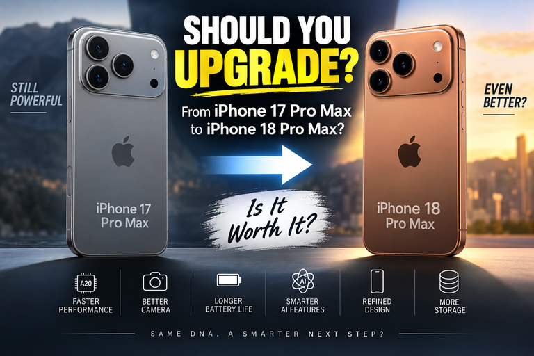 Should You Upgrade from the iPhone 17 Pro Max to the iPhone 18 Pro Max?