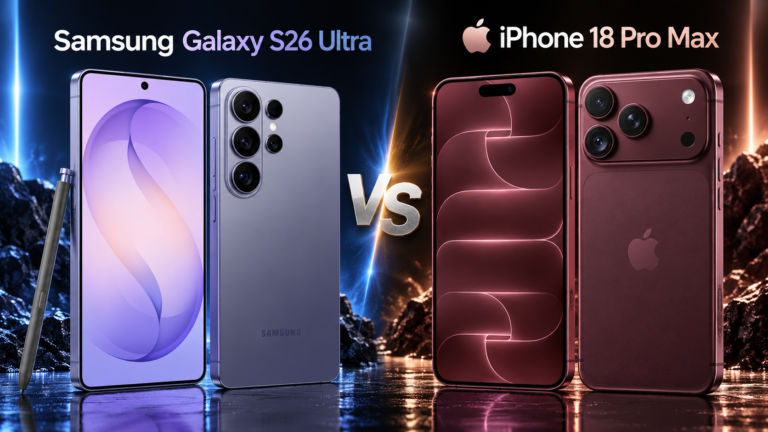 Samsung Galaxy S26 Ultra vs iPhone 18 Pro Max: Camera, Battery & Performance
